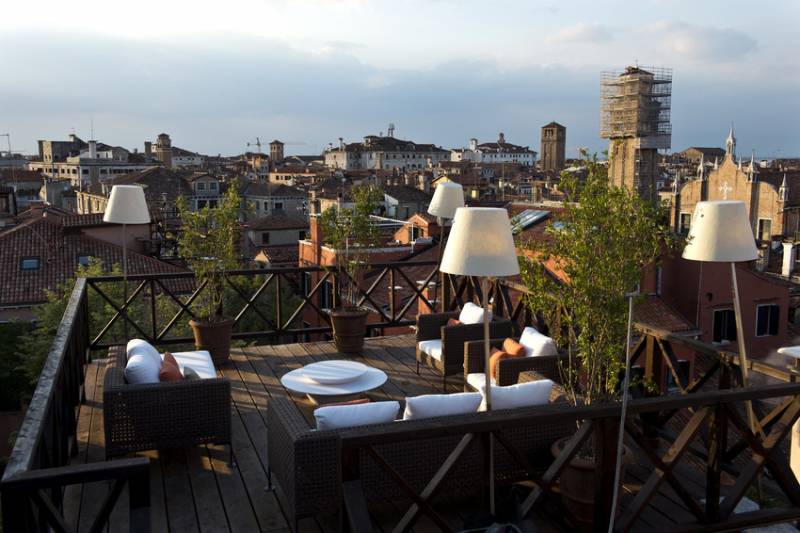 Aman Canal Grande Venice - Roof Terrace