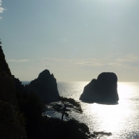Breathtaking views Capri Amalfi Coast Italy