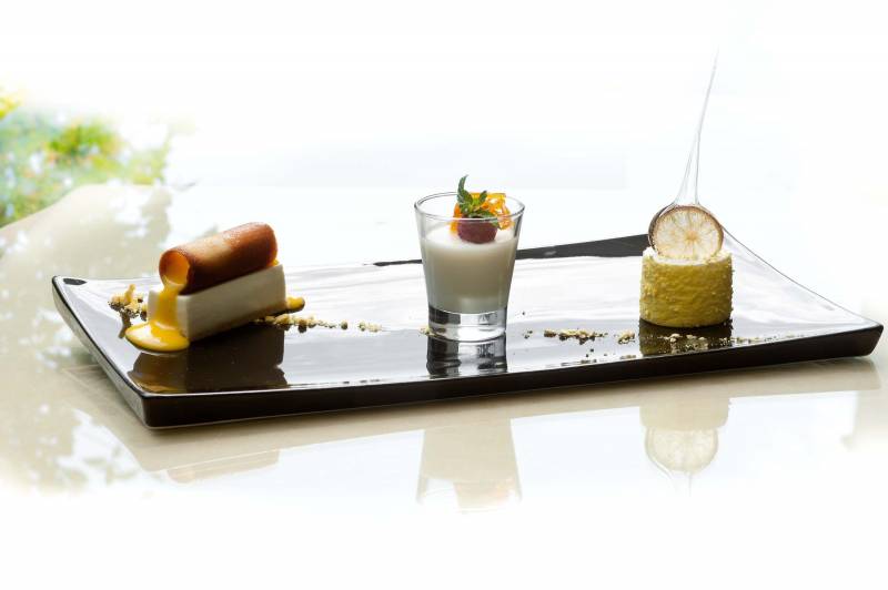 Belvedere Restaurant  variation by taste and textures of typical Amalfi's lemon 'Sfusato'