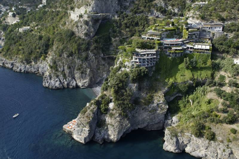 Il San Pietro five star luxury hotel with private beaches