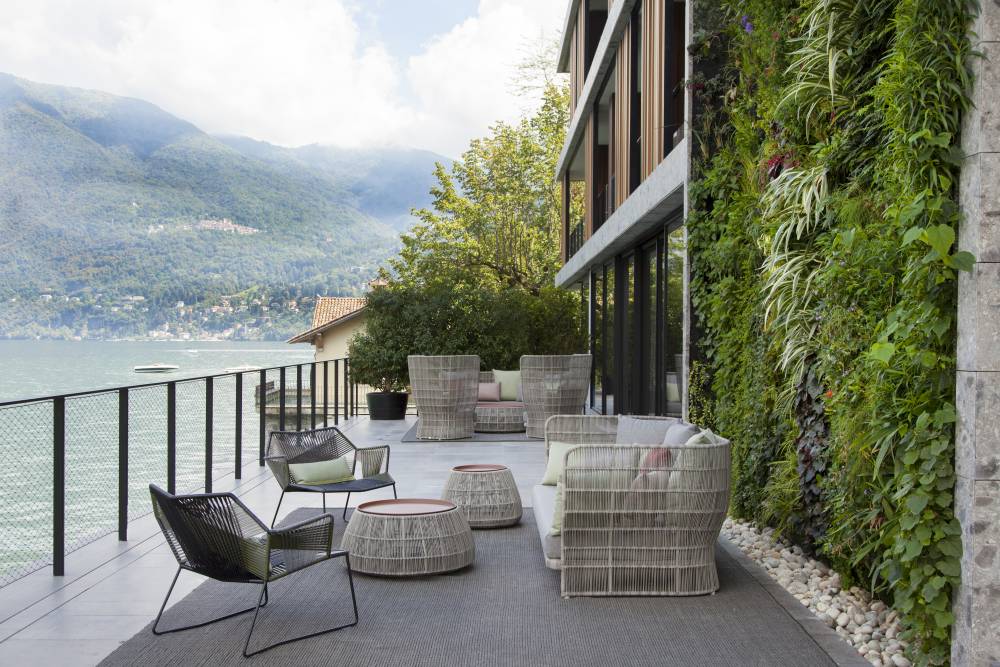 Terrace at Il Sereno Lake Como