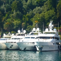 luxury in Portofino Bay on Italy's Italian Riviera