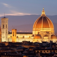 Florence's Duomo at Dusk