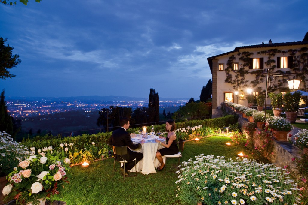 Belmond Villa San Michele Romantic Dinner
