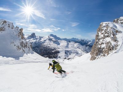 Private Ski Safari in the Dolomiti. Cortina_Credits Dolomiti Superski – Harald Wisthaler