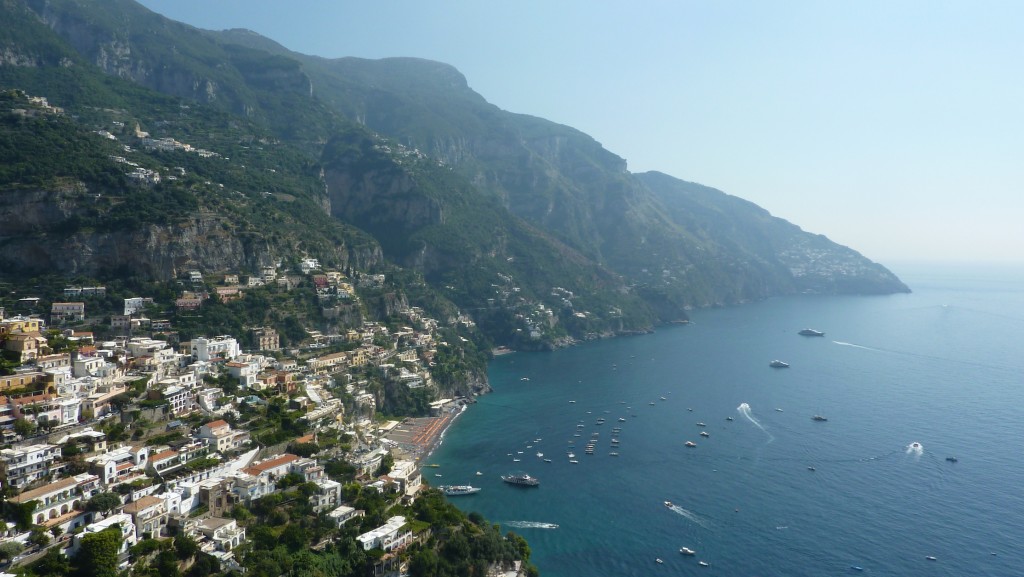 Positano views amalfi coast