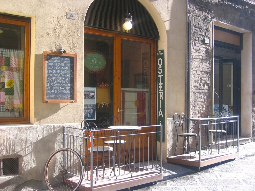 Restaurants in Siena Tuscany Italy