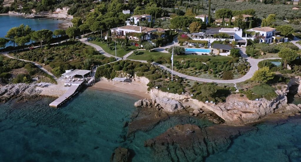 Luxury beach front property in the Peloponnese, Greece