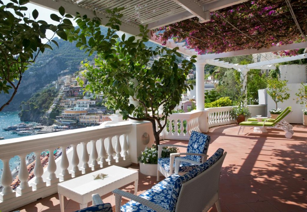 Exclusive private suites for rent in the heart of Positano - info@italianalluretravel.com 