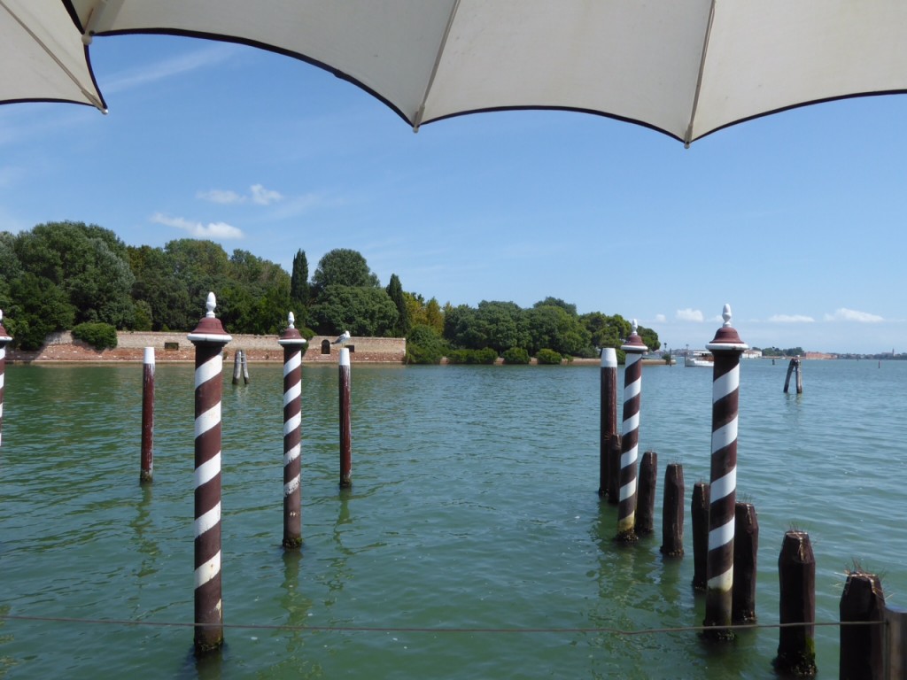 Views from Porticciolo - Hotel Cipriani poolside restaurant - Italian Allure Travel