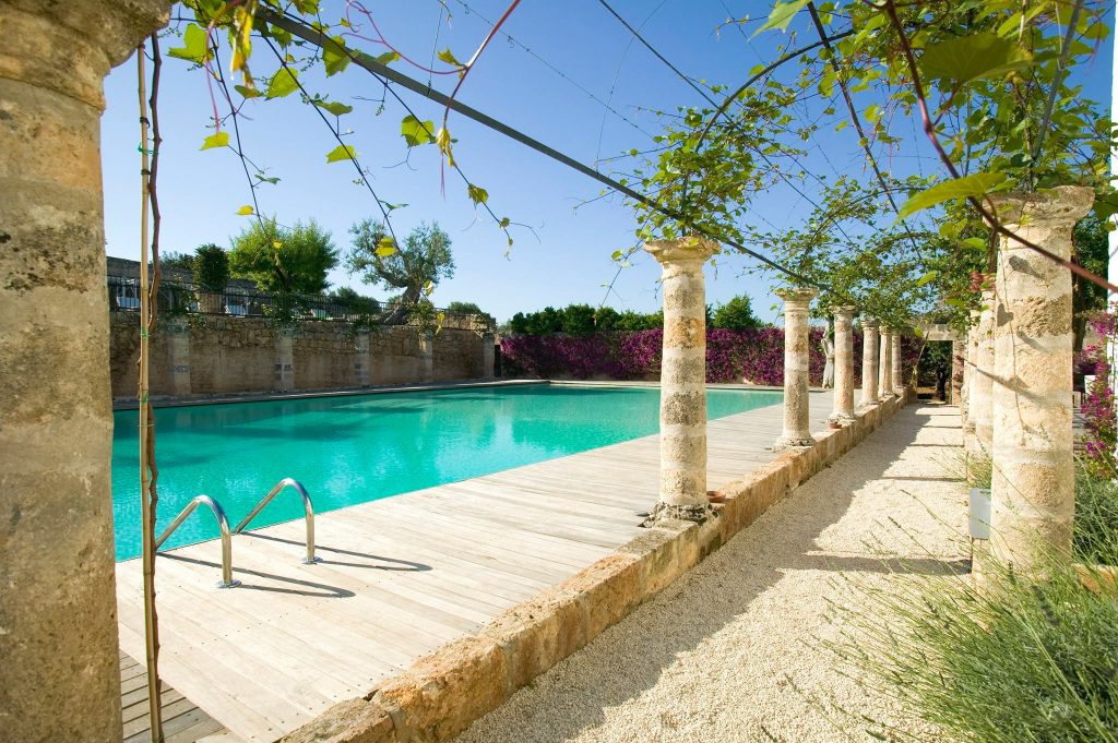 Pool at Masseria Torre Maizza